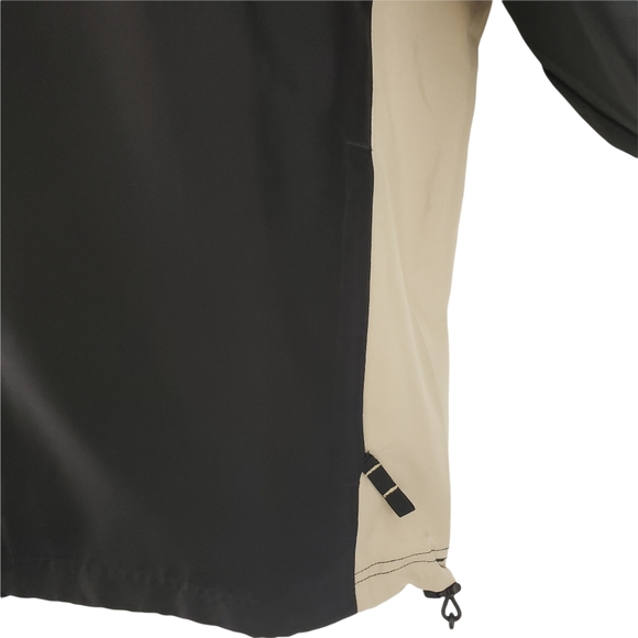 Cutter & Buck Light Weight Jacket Size M Black Tan CB Wind Tec - Picture 8 of 8